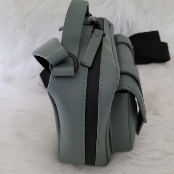 ZARA RUBBERIZED CROSSBODY BAG NEW - Picture 2 of 8